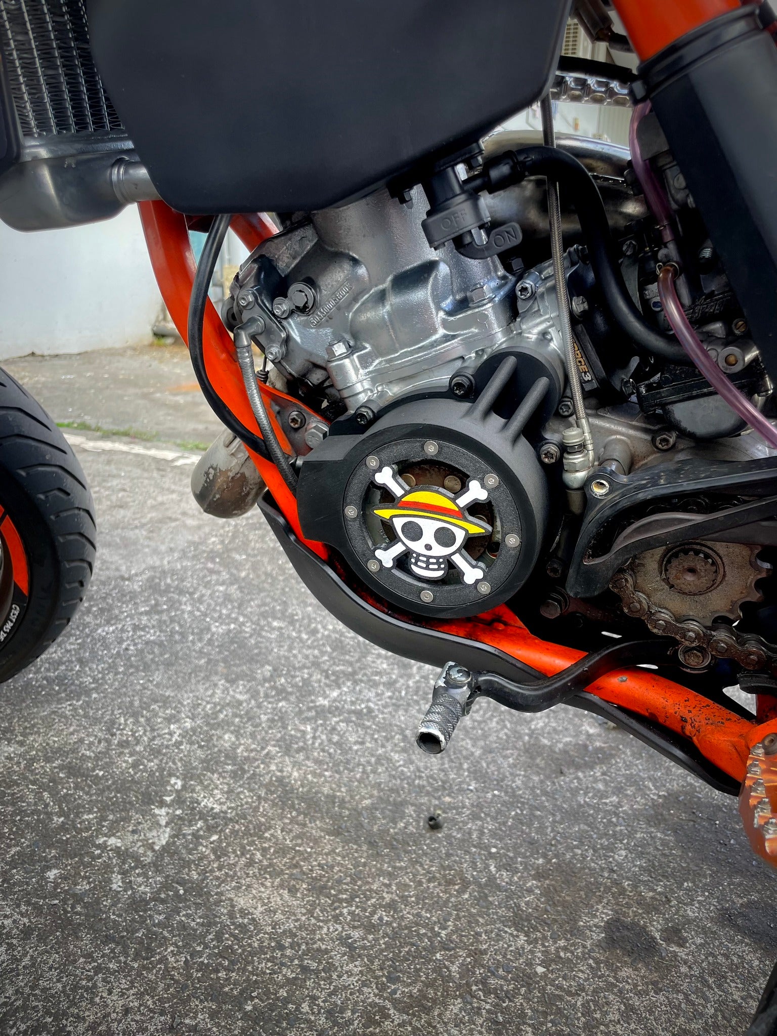 KTM EXC 125 - Cache d'allumage - Aito3D