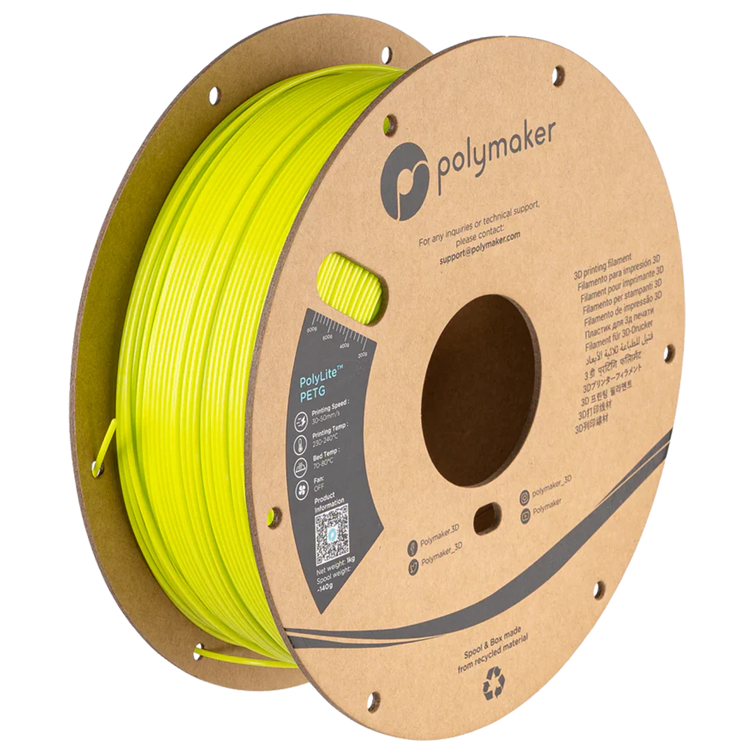 Polymaker - PETG - Citron vert (Lime) - 1.75mm - 1kg