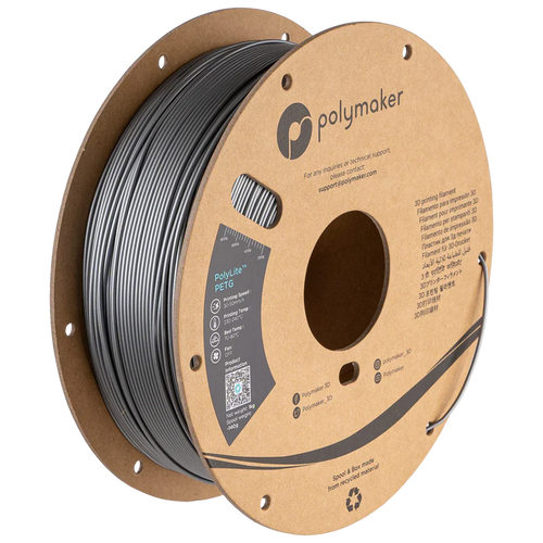 Polymaker - PETG - Gris Argent (Silver) - 1.75mm - 1kg