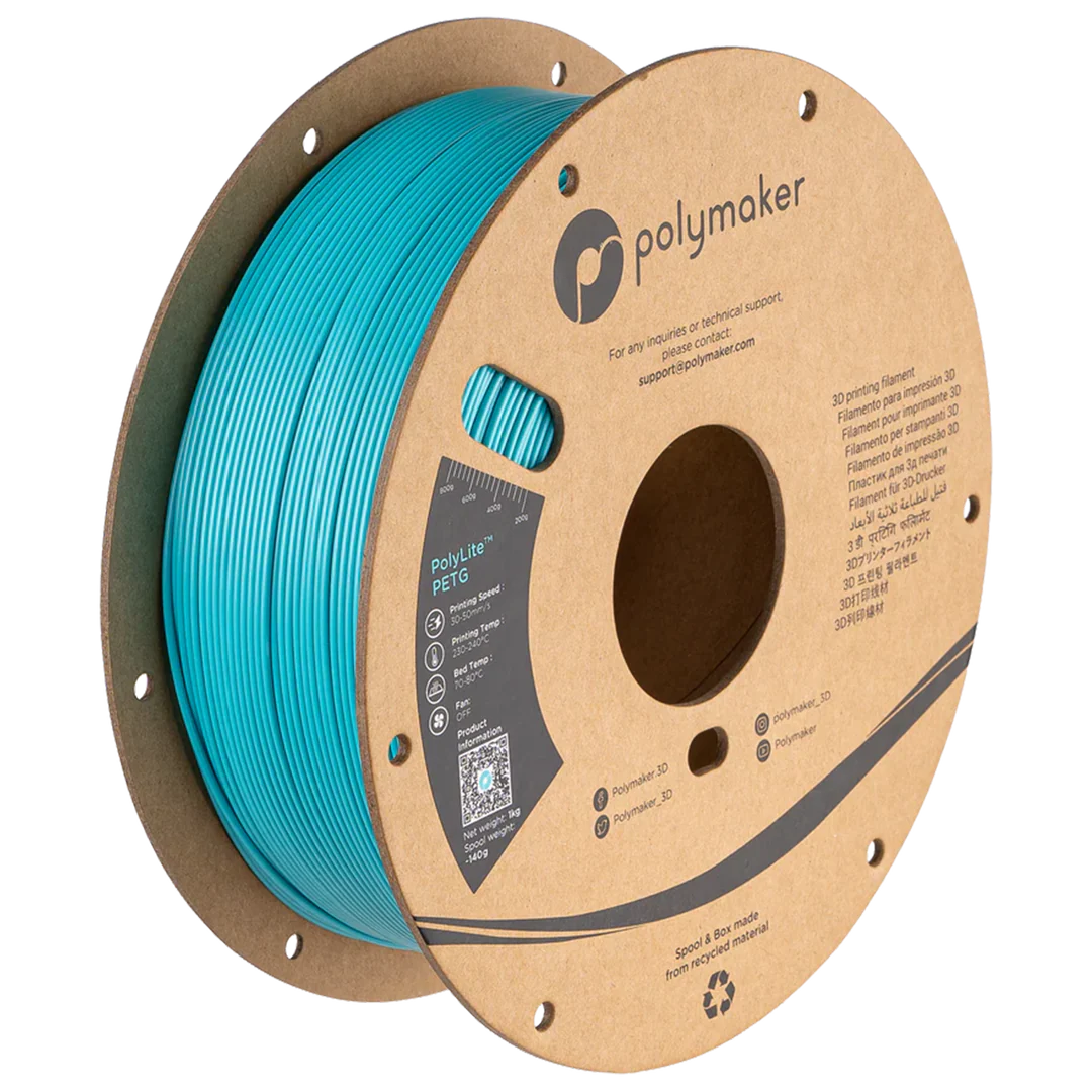 Polymaker - PETG - Bleu sarcelle (Teal) - 1.75mm - 1kg