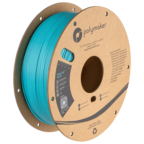 Polymaker - PETG - Bleu Sarcelle (Teal) - 1.75mm - 1kg