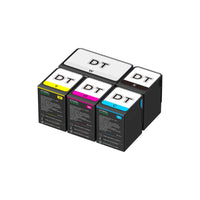 (4x125ml CMYK Ink + 1x290ml White Ink)
